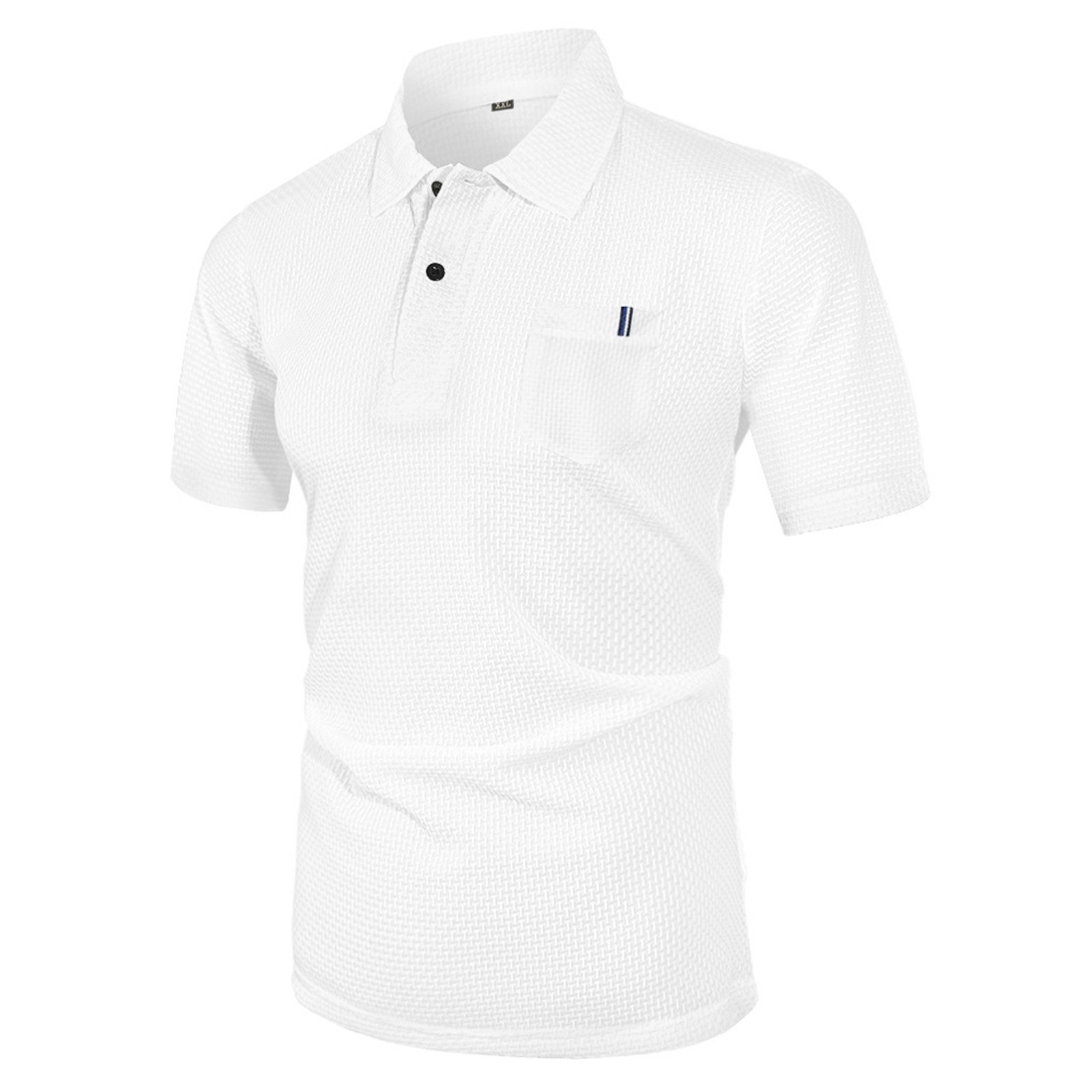 thumbnail image 5 of Camiseta informal de manga corta estampada para hombre - Tejido suave y transpirable - Diseño elegante para el día a día en verano - Fácil de cuidar, 5 of 7
